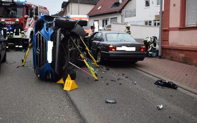 313 – 10.12.2019 – Verkehrsunfall eingeklemmte Person – Ramstein