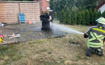 129 – 18.06.2022 – Brand einer Gasflasche – Ramstein