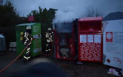 228 – 04.11.2022 – Brand Container – Steinwenden