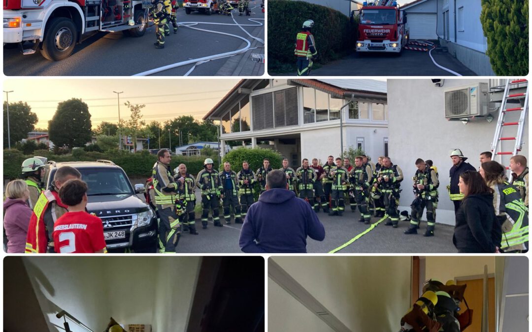 Zugübung in Ramstein