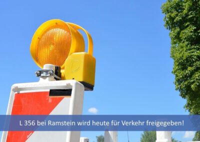 L 356 bei Ramstein wird für Verkehr freigegeben!