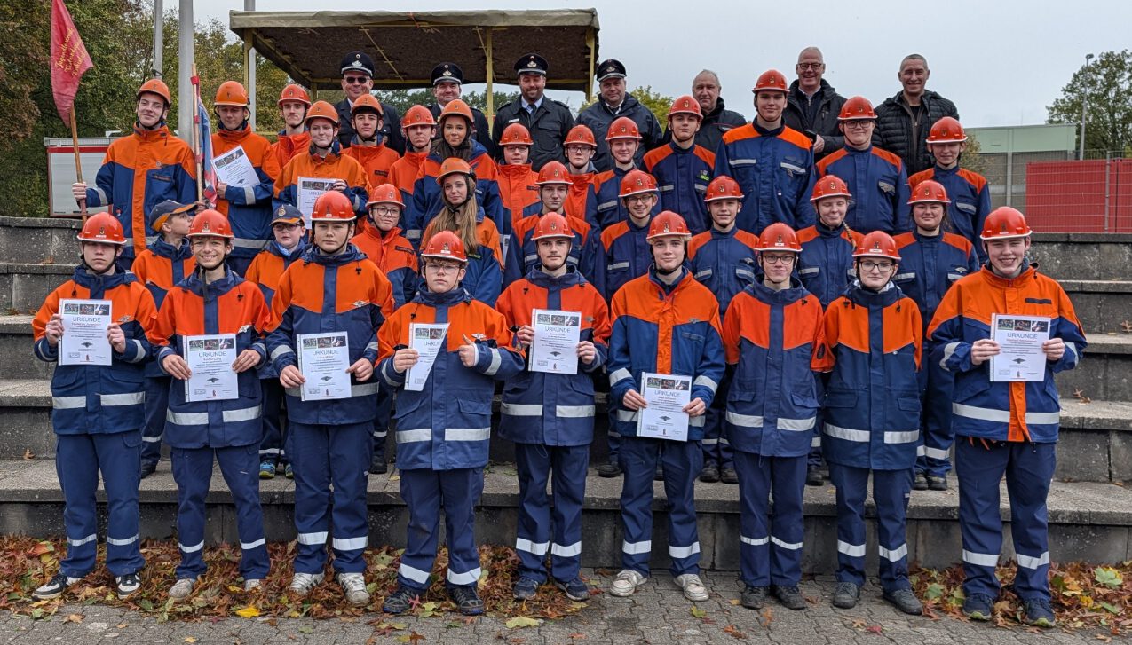 Leistungsspange der Jugendfeuerwehr im Landkreis Kaiserslautern